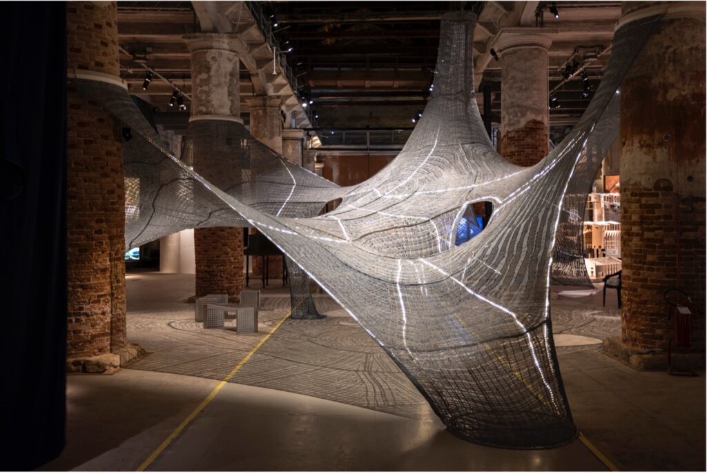 Image for DiDAX members provide DNA-based material passport for Biennale installation Necto